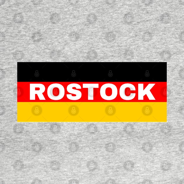 Rostock City in German Flag by aybe7elf